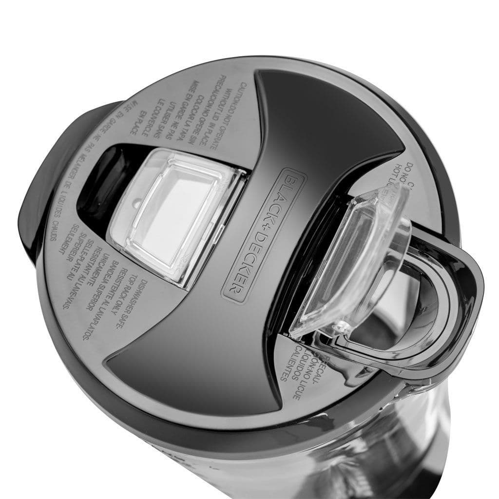 Black + Decker licuadora 2 veloc 750w inox +vaso personal
