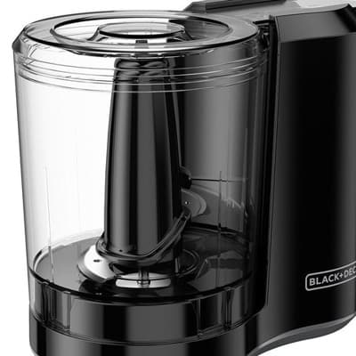 Black + Decker pica todo 3 tazas 175w negro