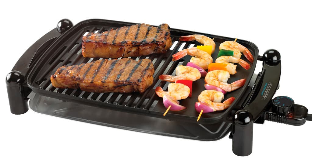 Black + Decker parrilla y plancha electrica