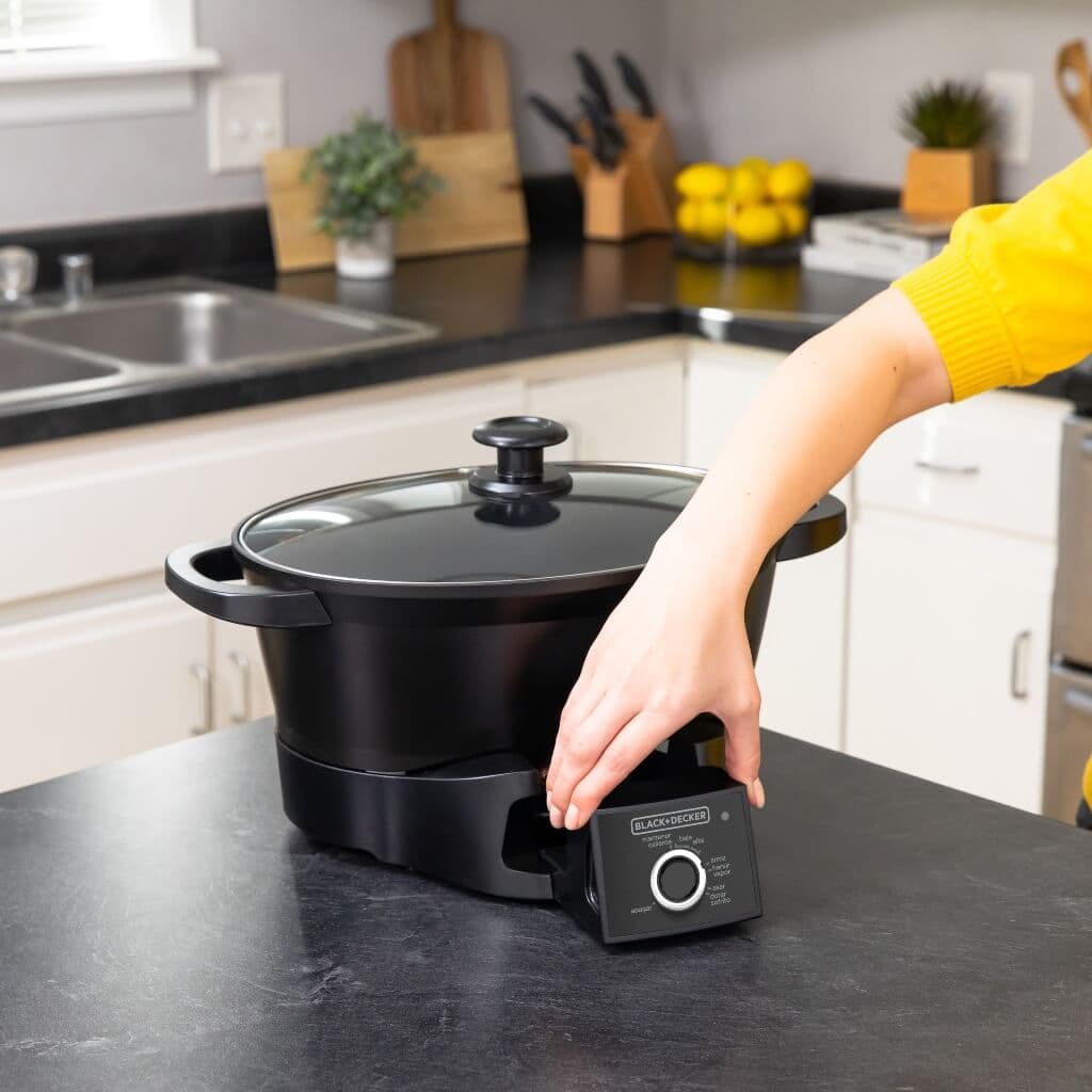 Black + Decker olla multiusos 5 en 1 capacidad 7 litros