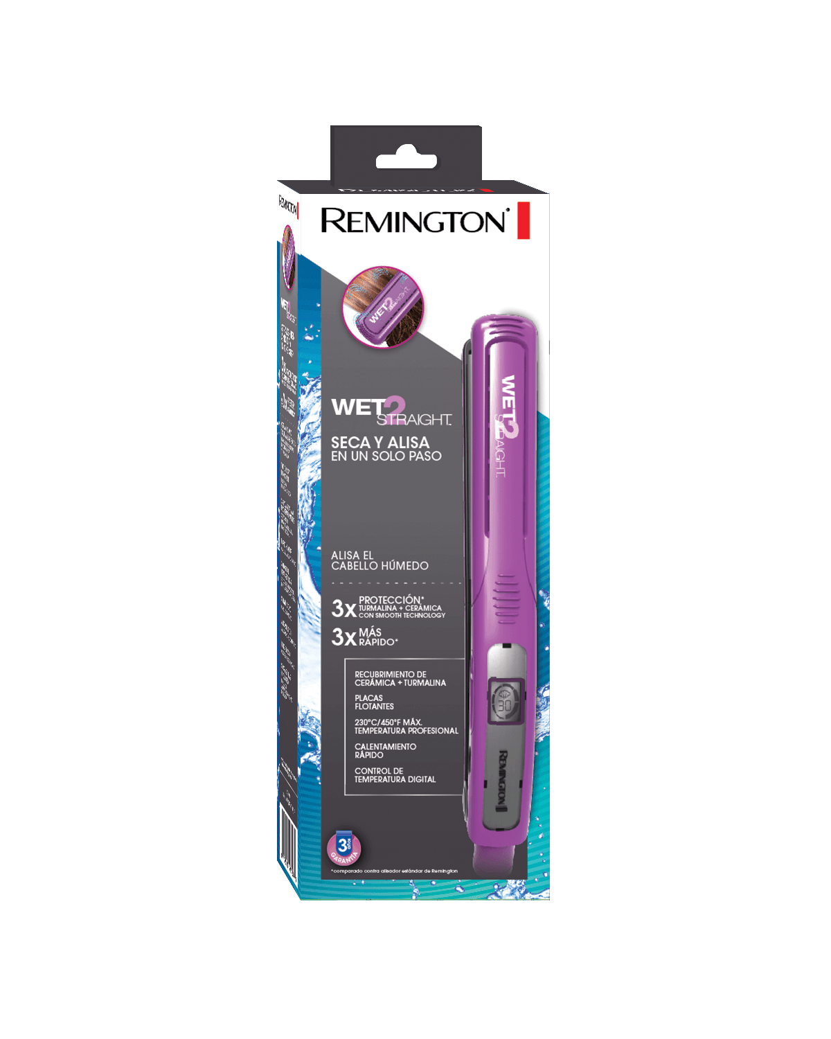 Remington alisador cabello húmedo S7901P (110)