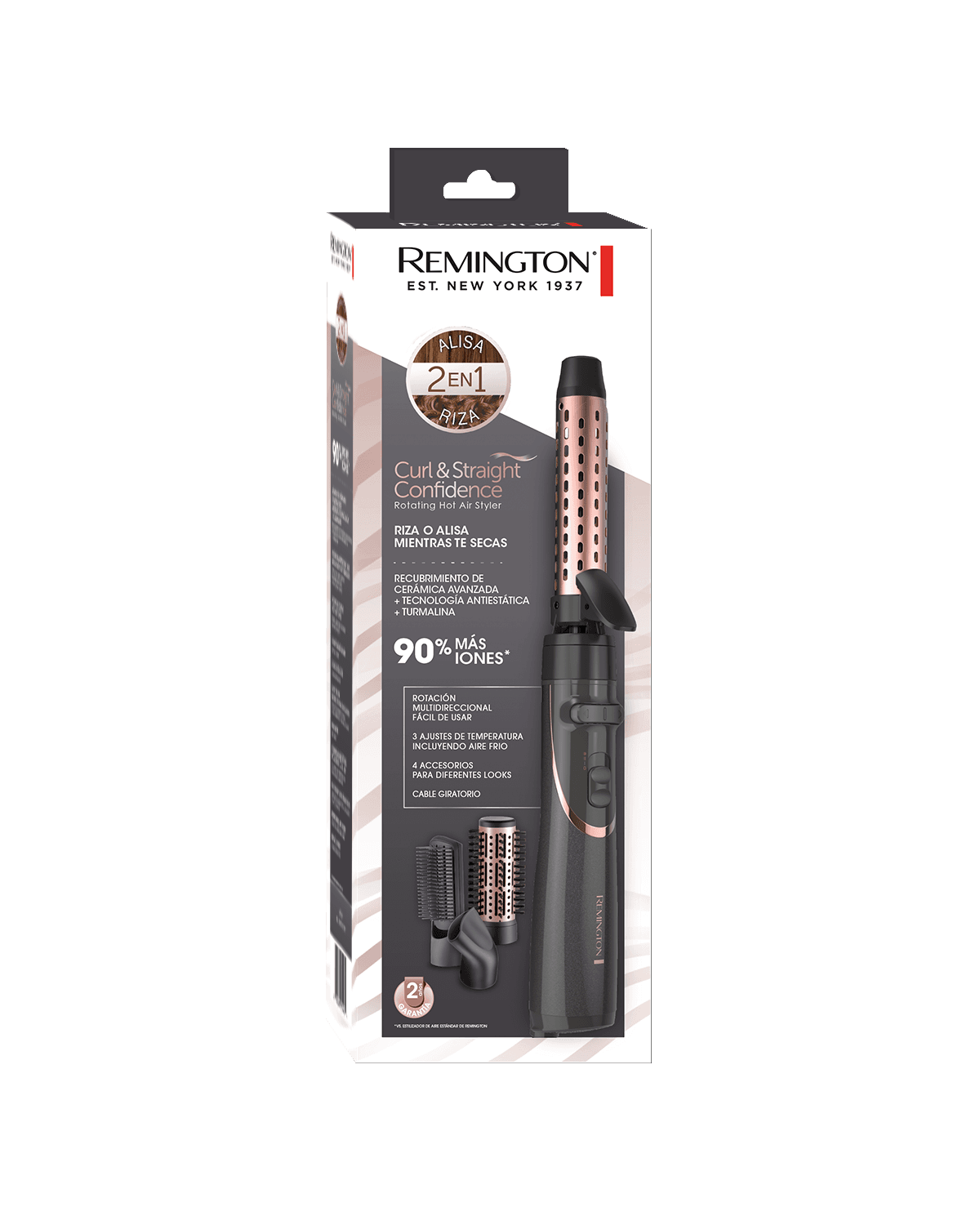Remington cepillo de aire wet style
