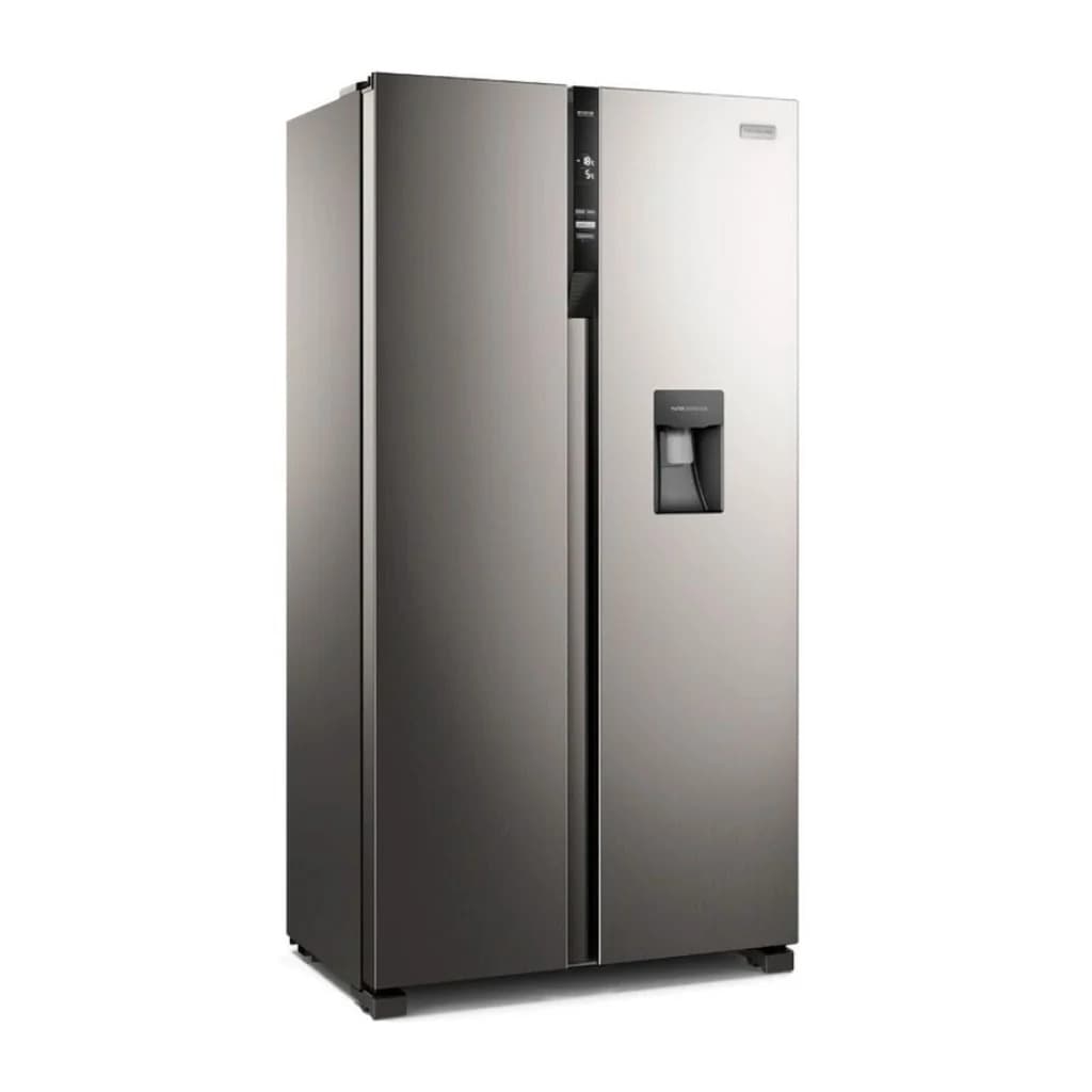 Frigidaire Refrigerador Side by Side de 19 pies Inverter con dispensador Plateado