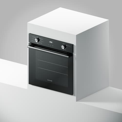 Frigidaire Horno Empotrable eléctrico de 24" con convección Negro
