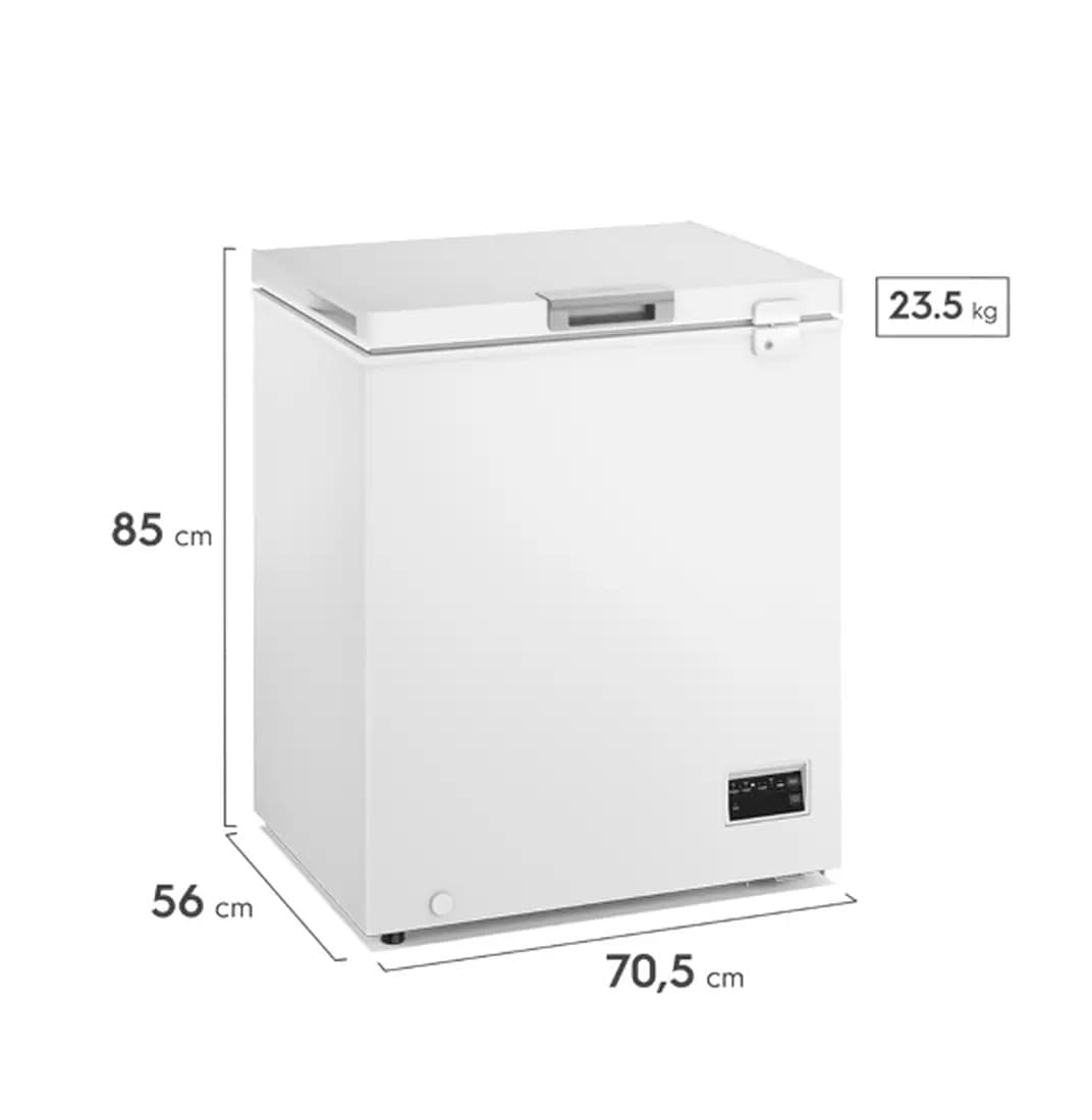 Frigidaire Congelador Horizontal de 5 pies Blanco