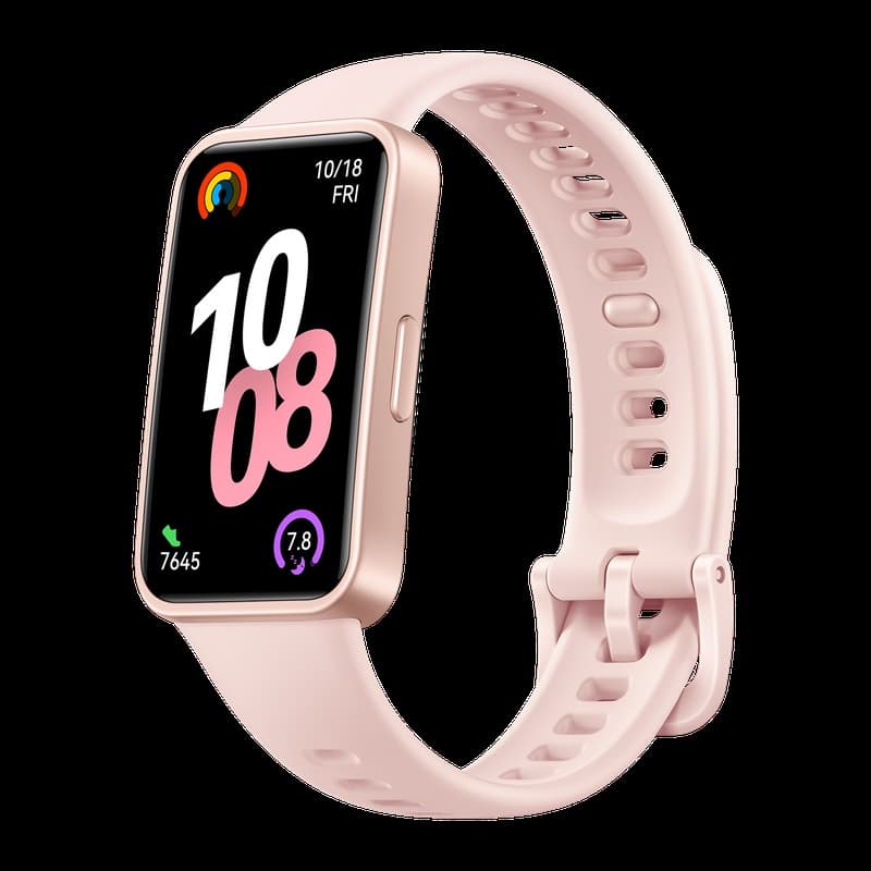 Huawei Band 10 cuerpo plástico rosado