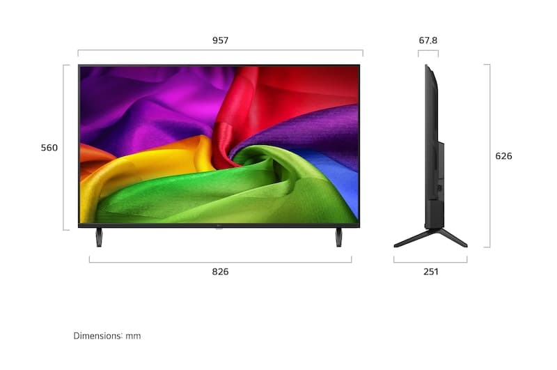 LG Televisor 43" UHD Nano Smart
