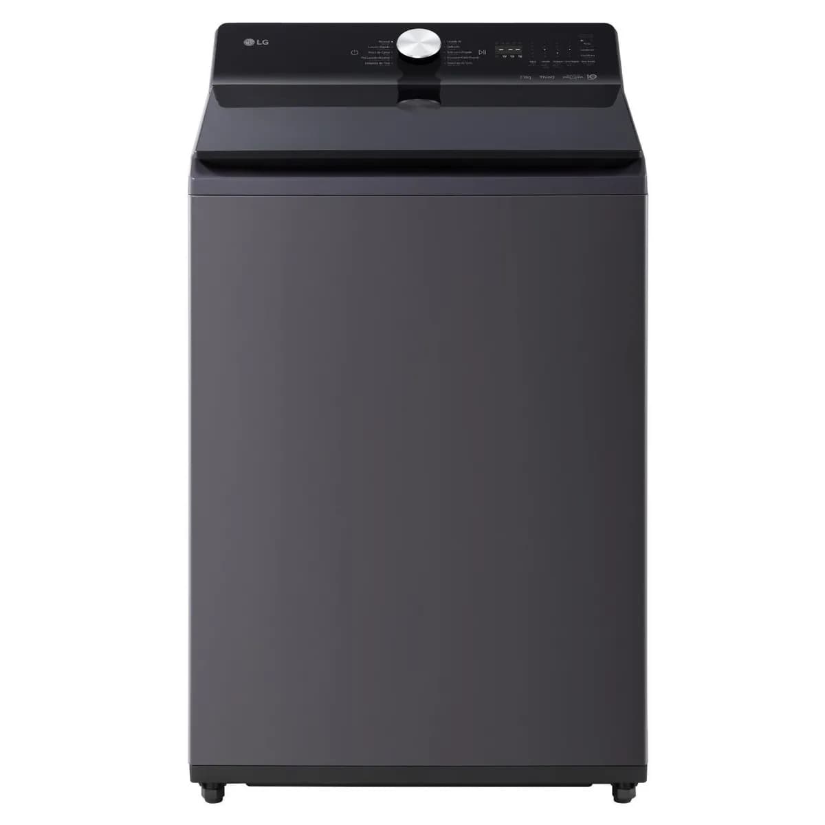 LG Lavadora Carga superior 23 kg color Gris