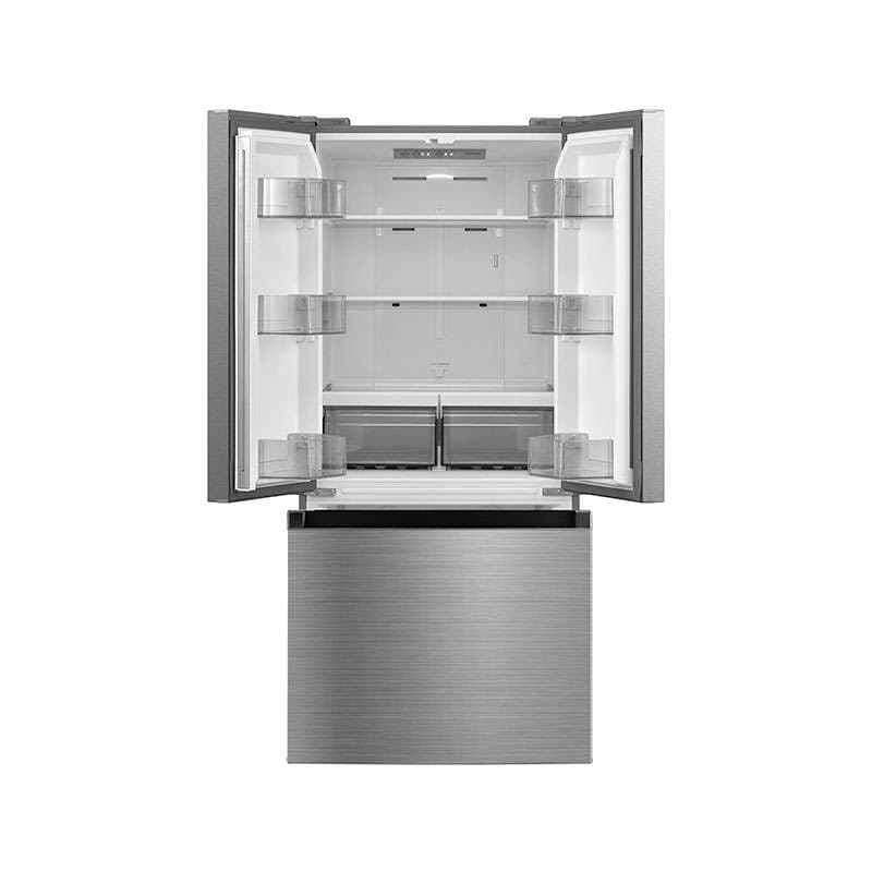 Midea Refrigerador French Door Inverter de 19 pies Plateado