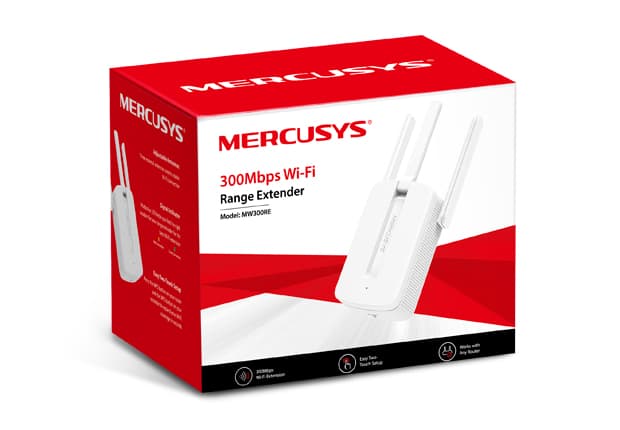 TP-link extensor de red mercusys cobertura wifi 300 mbps-MW300RE