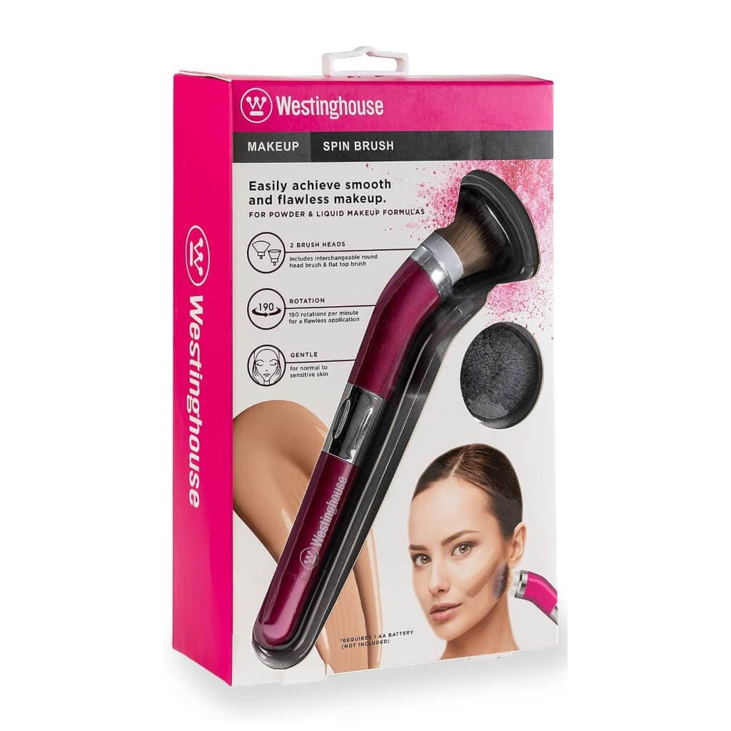 Westinghouse brocha para maquillaje usa bateria (aa x 1)