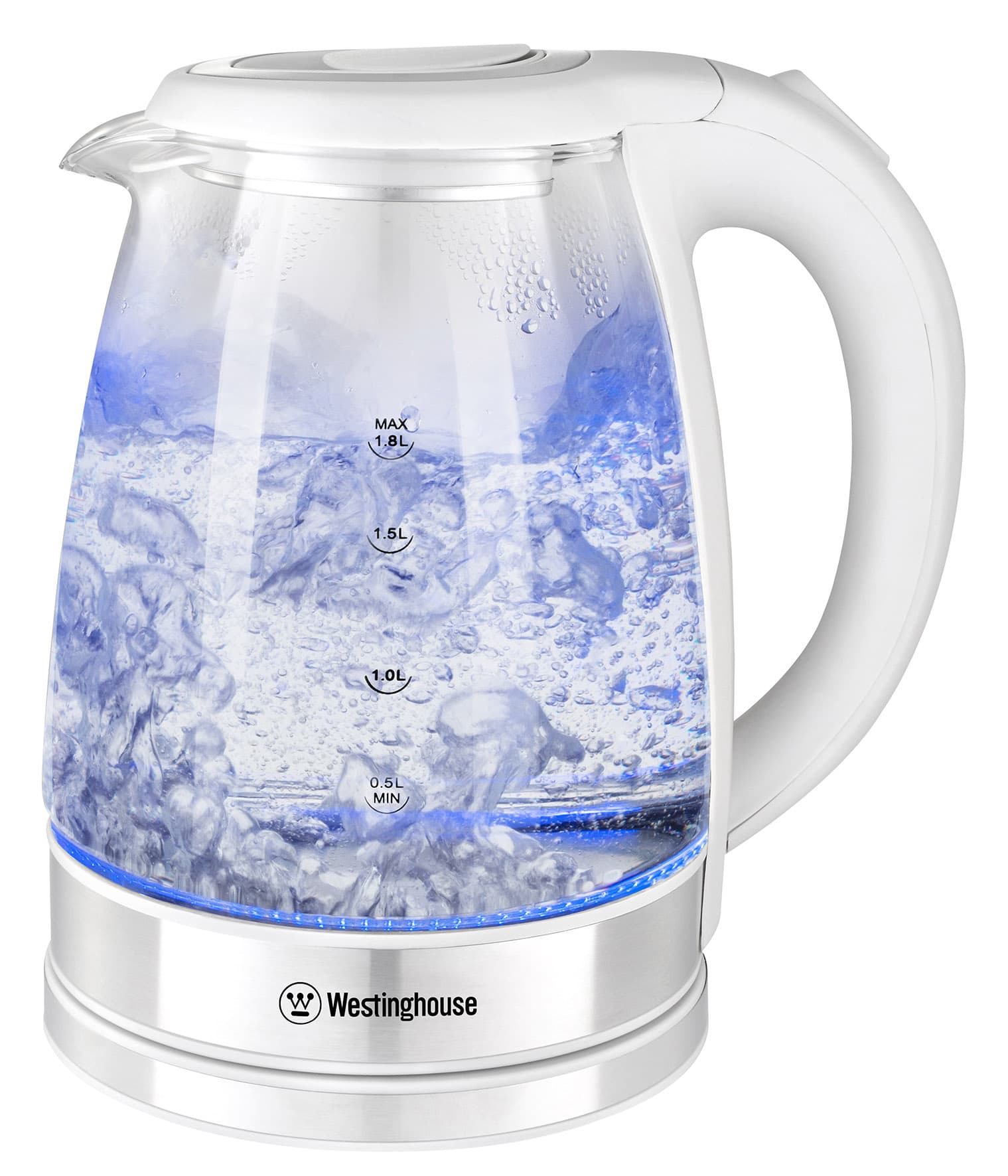 Westinghouse hervidor de vidrio led 1.8 L 1500W