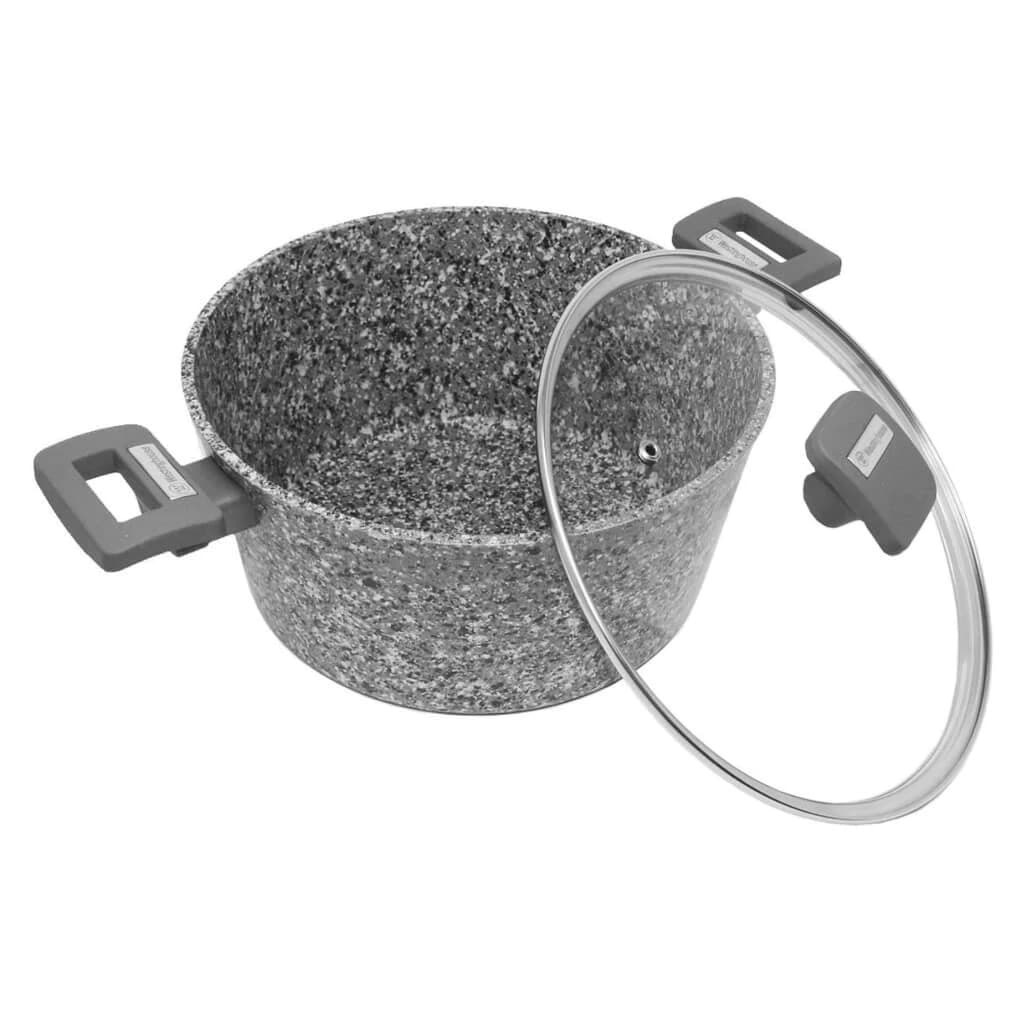 Westinghouse cacerola con tapa granito gris 24cm